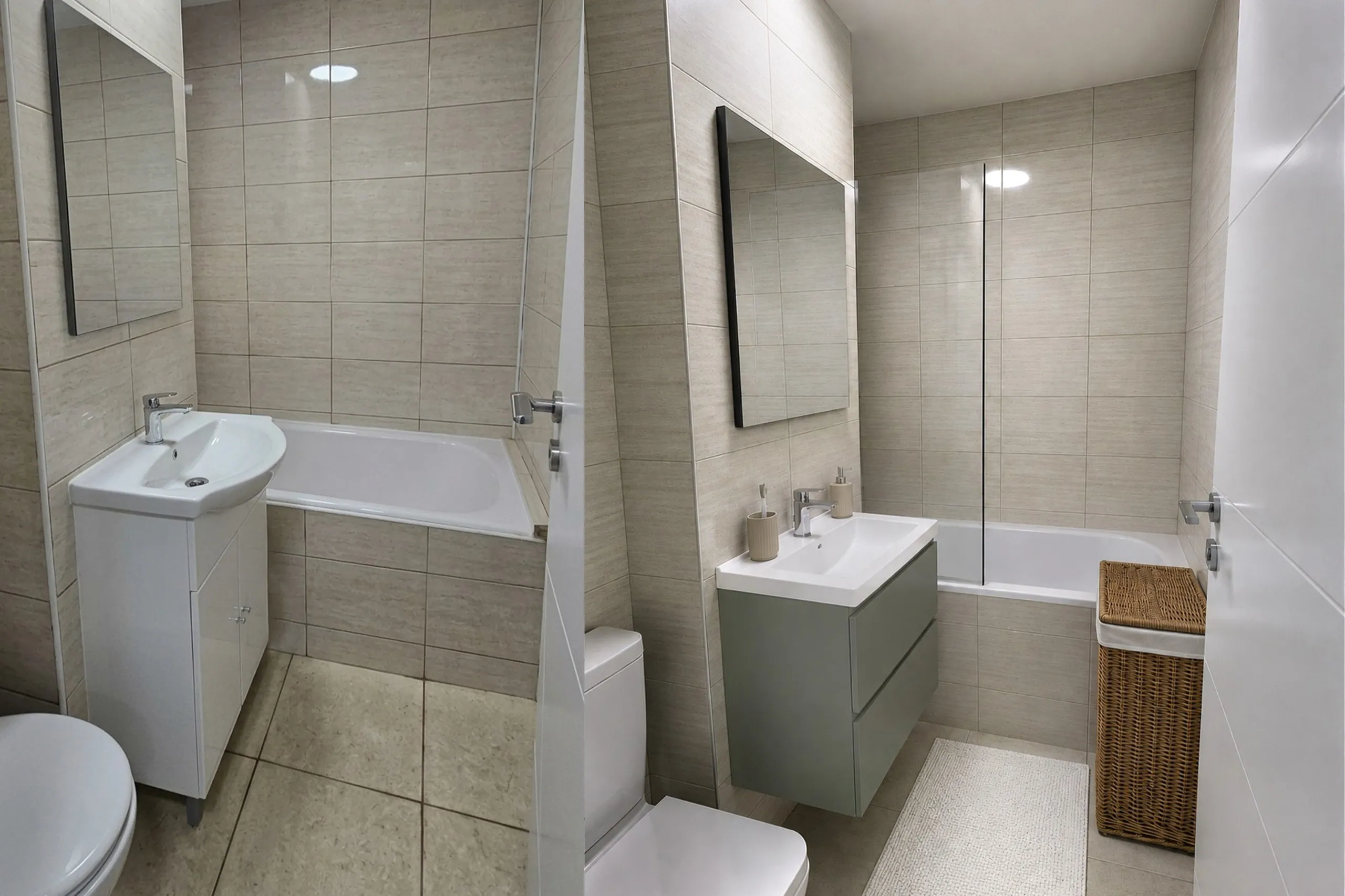 2 camere Floreasca — detaliu living after RentUP