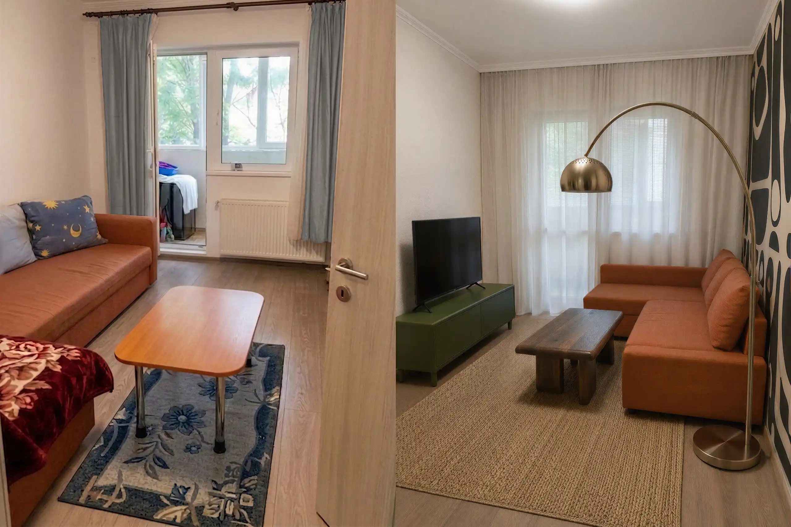 2 camere Floreasca — before design RentUP